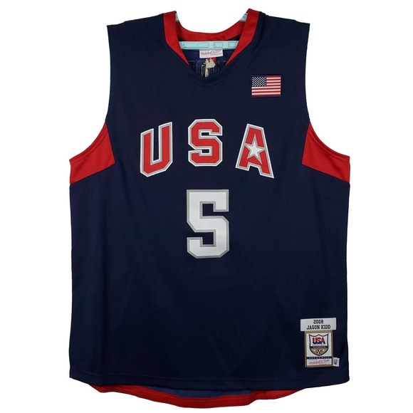 Authentic Jason Kidd USA Olympic Dream Team Mitchell & Ness XL XLarge Jersey NWT